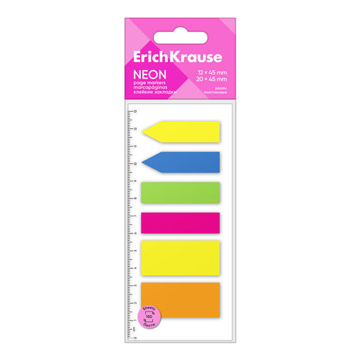 Picture of EK PAGE MARKER NEON ASSORTED SIZES